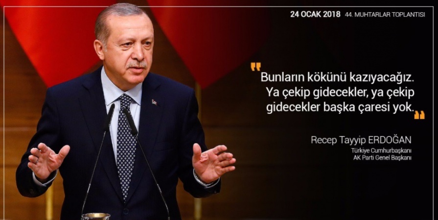 Cumhurbaşkanı Erdoğan: Afrin adım adım kontrol altına alınıyor