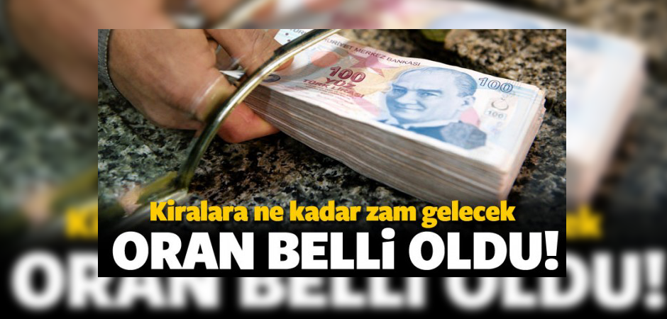 Kira Artış Oranı Belli Oldu