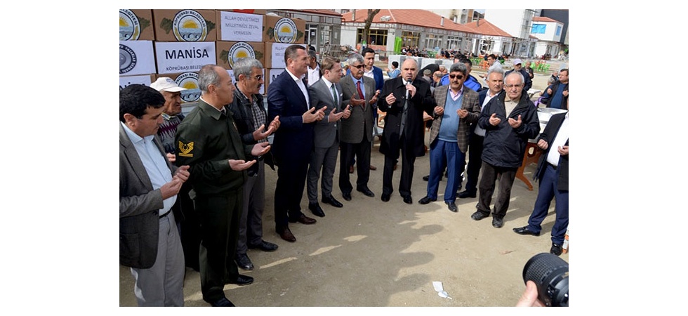 Köprübaşı’ndan Mehmetçik’e Zeytin Dalı desteği