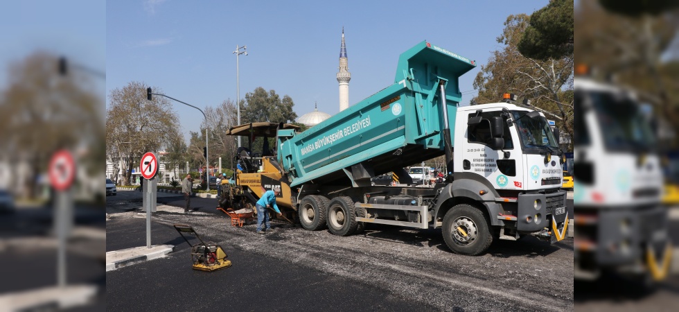 Akıllı Kavşak Asfaltlanıyor