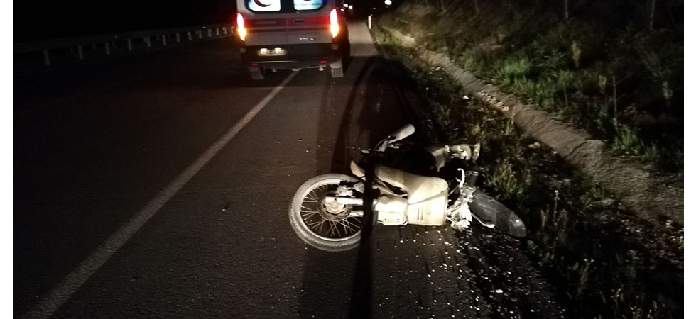 Bariyere Çarpan Motosikletin Sürücüsü Hayatını Kaybetti