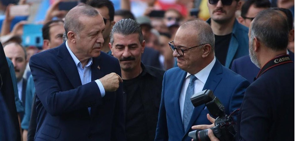 Başkan Ergün Cumhurbaşkanı Erdoğan İle Bir Araya Geldi