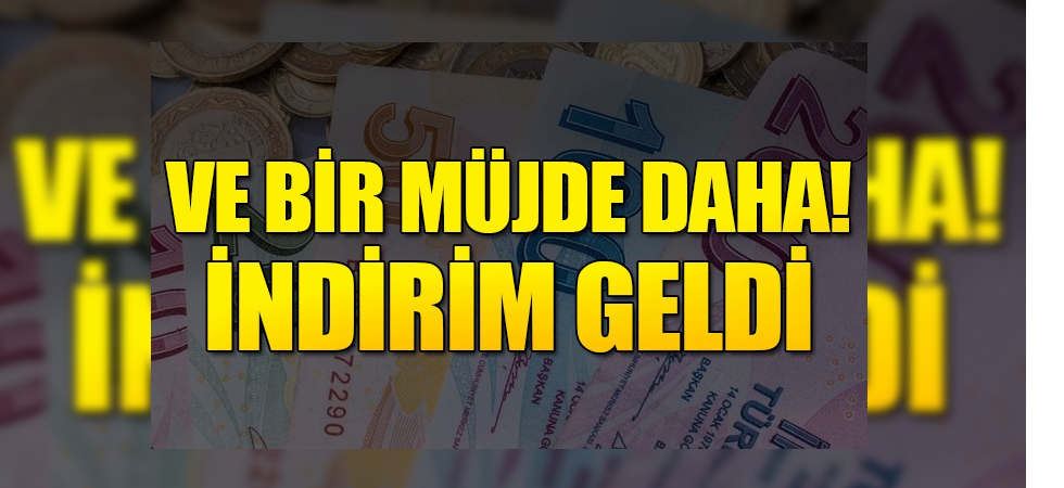 Bir müjde daha! İş yeri teslimlerinde de...