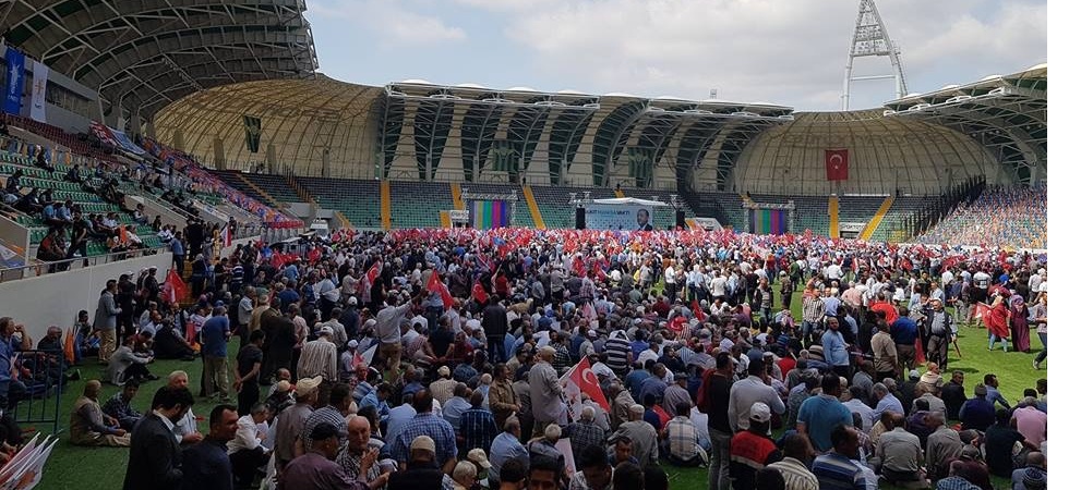 Cumhurbaşkanı Erdoğan Akhisar Mitinginde