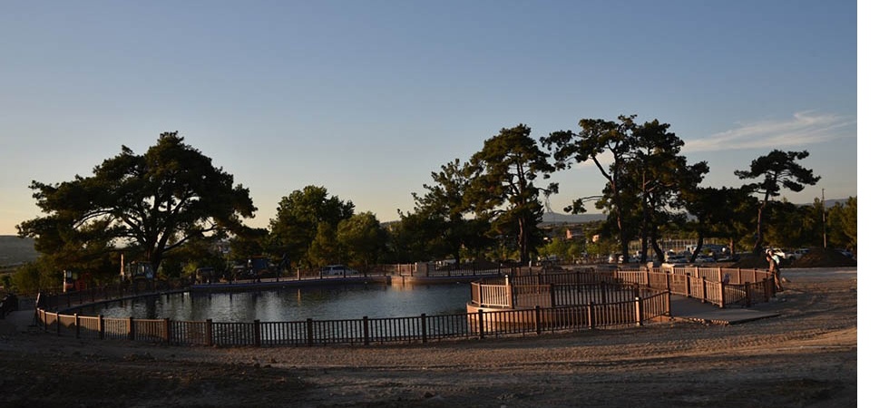 Ortaköy biyolojik göleti tamamlanıyor