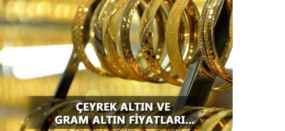 Altın fiyatları bugün: Gram altın çeyrek altın fiyatı ne kadar?