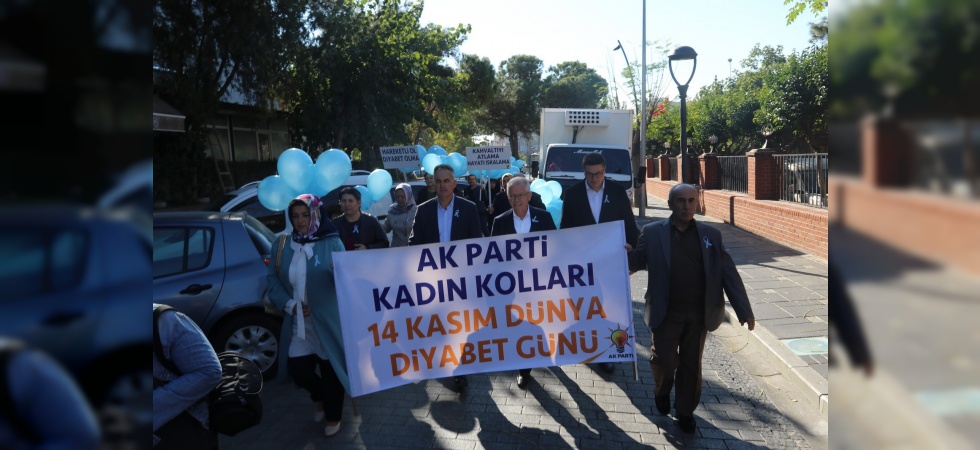 AK Parti'li kadınlar diyabete dikkat çekti