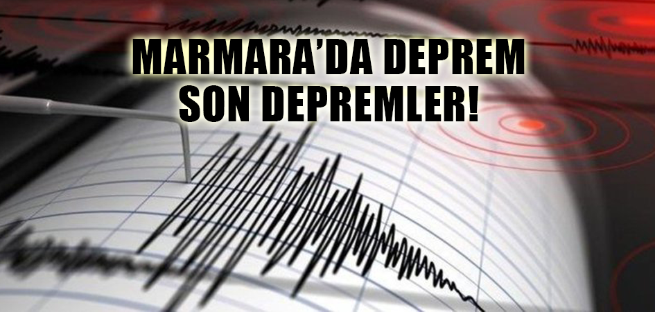 Yalova'daki deprem İstanbul'da da hissedildi Son Depremler!
