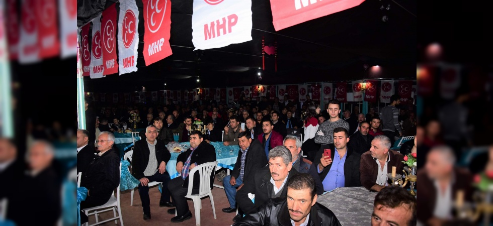 MHP'den Alaşehir'de birlik ve beraberlik toplantısı