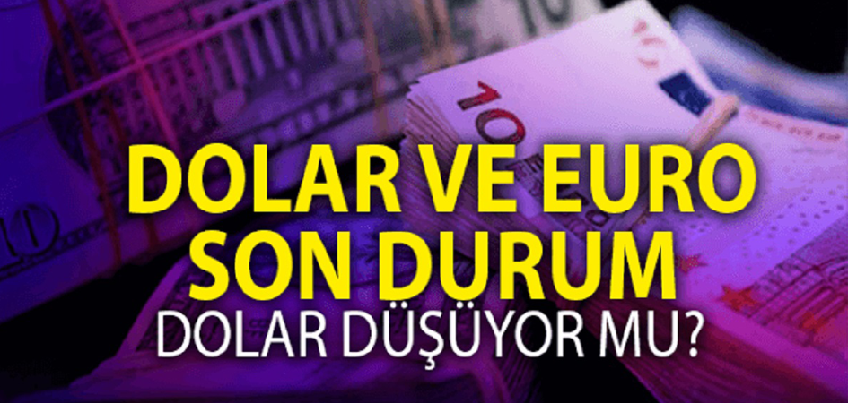 Dolar ve euro fiyatları düşüyor!