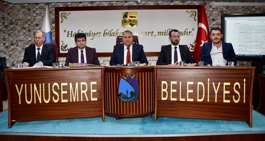 Yunusemre'de yeni meclis ilk toplantısını yaptı