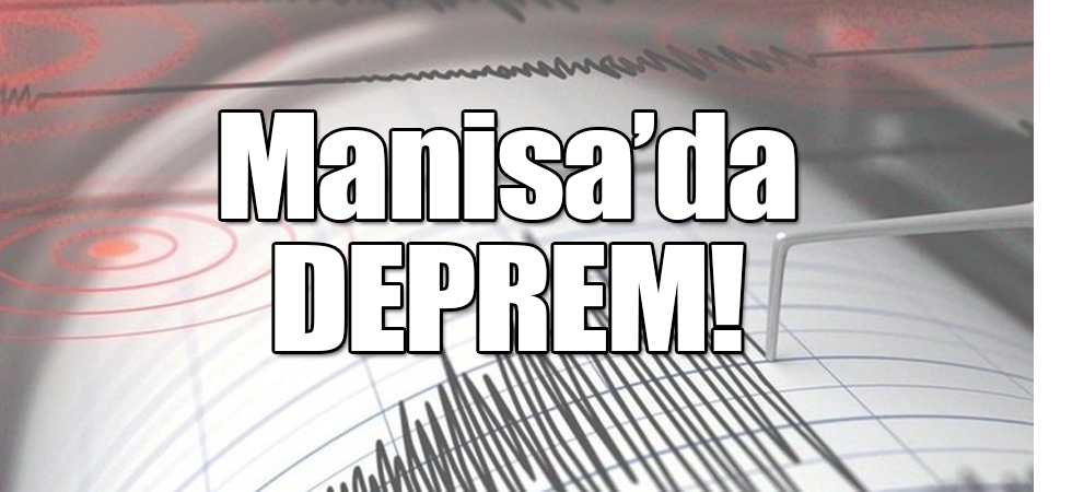 Soma'da 3,7 büyüklüğünde deprem