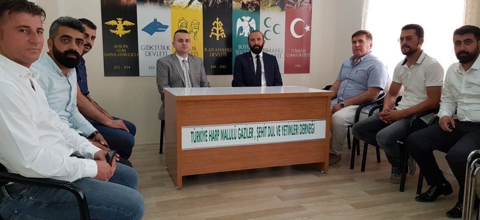 Refah Partisi Şehzadeler İlçe Yönetiminden TÜMŞAD Manisa Şubesine Ziyaret