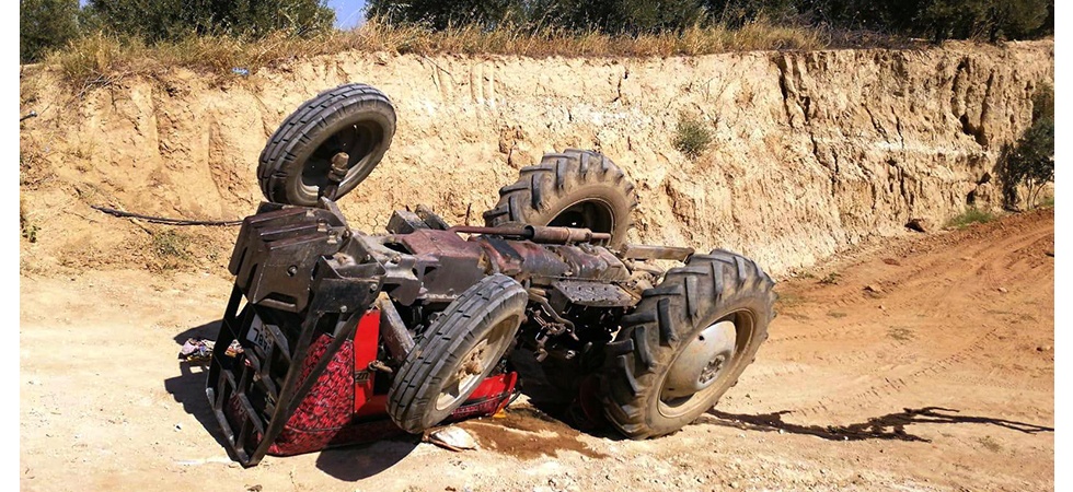 Sarıgöl’de traktör kazası: 1 ölü