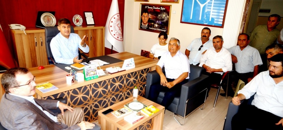 AK Parti’li Aydemir’den Kaymakam Arıkan’a ziyaret
