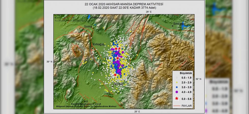 Manisa Da 28 Gunde 3 Bin 774 Deprem Kaydedildi