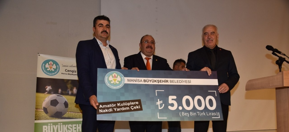 Manisa Büyükşehir'den 310 bin liralık destek