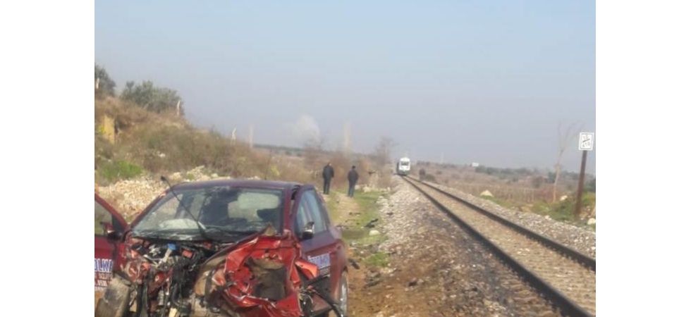 Manisa'da tren kazası: 1 yaralı