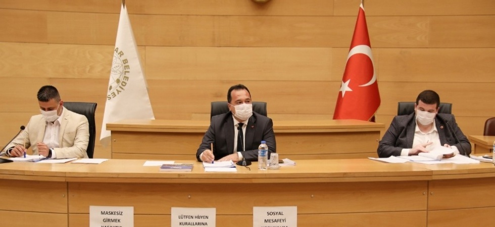 Akhisar Belediyesi temmuz ayı olağan meclis toplantısı yapıldı