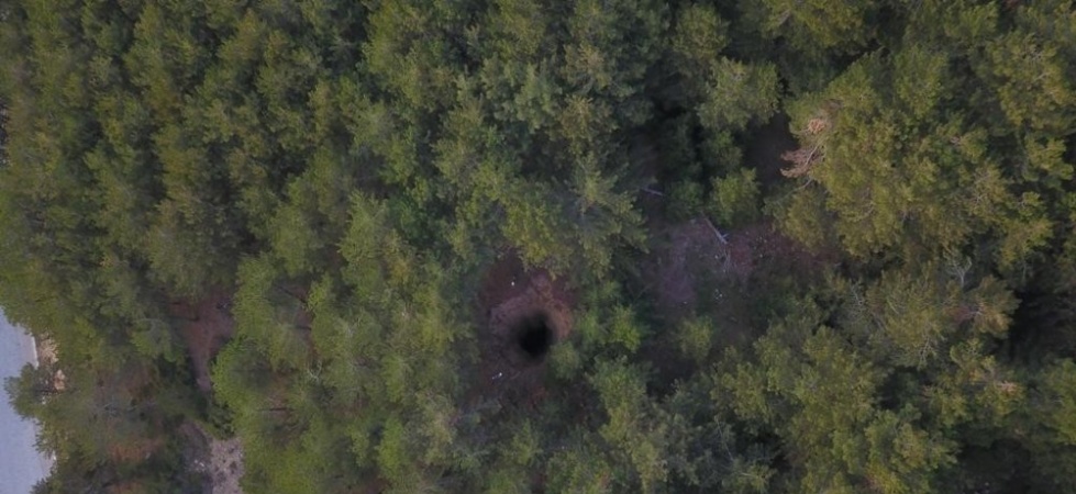 Spil Dağı Milli Parkı’ndaki obruk bölgesi güvenli hale getirildi