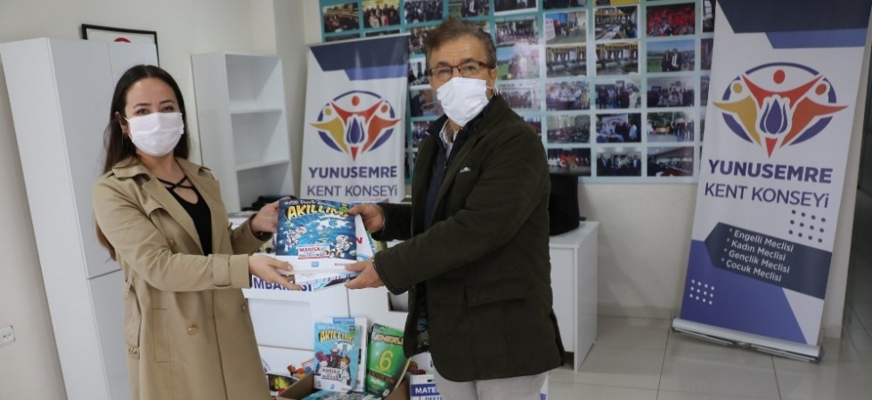 Yunusemre’de kitap ve oyuncak kampanyasına devan ediliyor