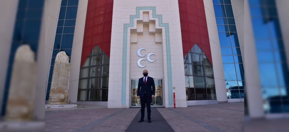 Başkan Ergün, MHP Genel Merkezini ziyaret etti