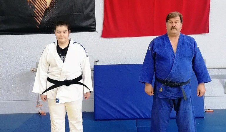 Şampiyon judocu babasının izinde gidiyor