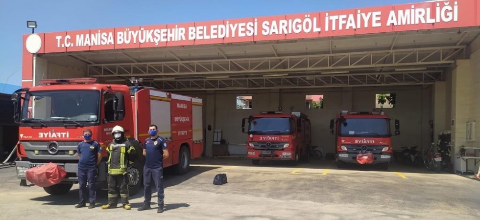 Manisa Büyükşehir’den Manavgat yangınına destek