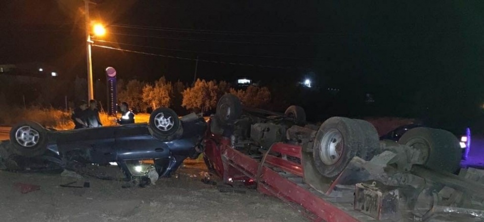 Sarıgöl’de trafik kazası: 2 yaralı