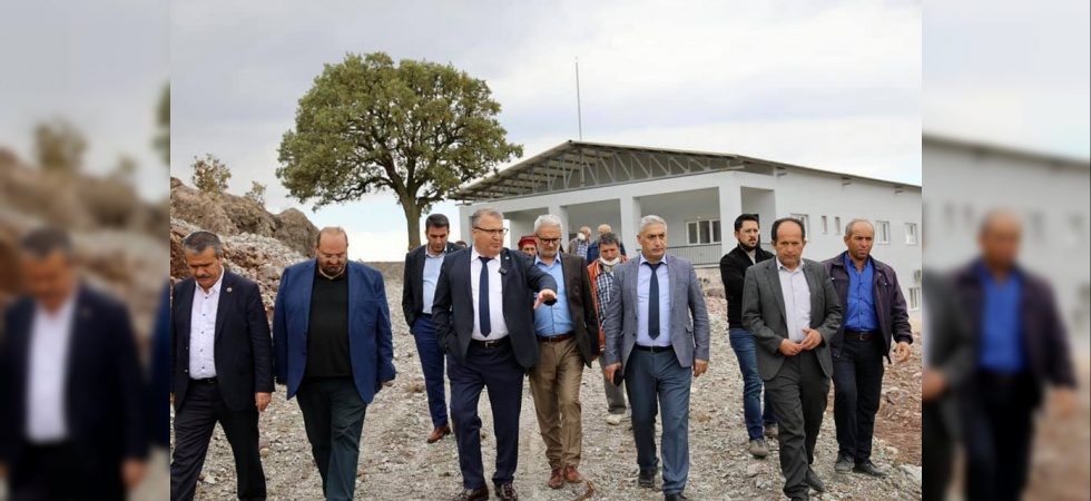 Başkan Çerçi Pelitalan ve Maldan’da yatırımları inceledi