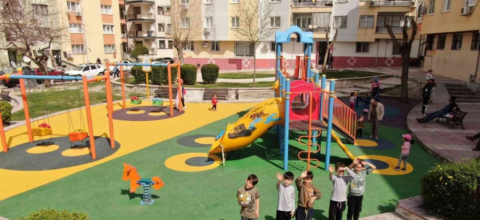 Yunusemre Belediyesi 29 parkta yenileme çalışması yaptı