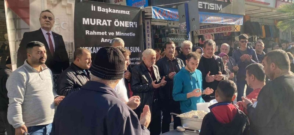 Turgutlu’da MHP Manisa İl Başkanı Öner için pilav hayrı