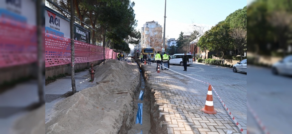 Erler ve Alçıtepe caddelerinin altyapısı yenileniyor