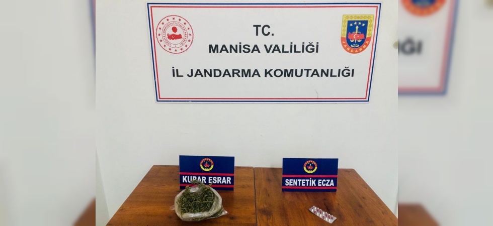 Manisa’da jandarmadan uyuşturucu operasyonu