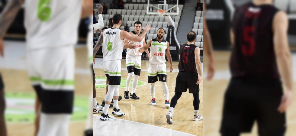 Basketbol Süper Ligi: Manisa BBSK: 69 - Gaziantep Basketbol: 65