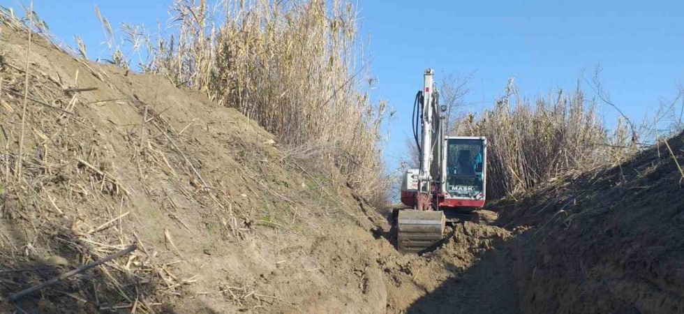 Dere yatakları temizleniyor, tarım arazileri koruma altına alınıyor