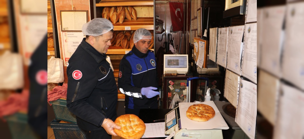 Şehzadeler ve Yunusemre’deki fırınlara denetim