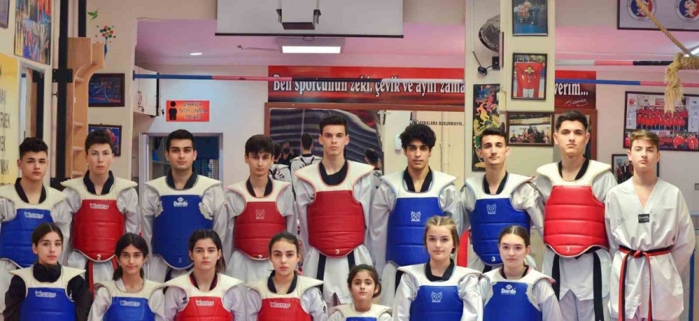 Yunusemreli taekwondocuların hedefi milli takım