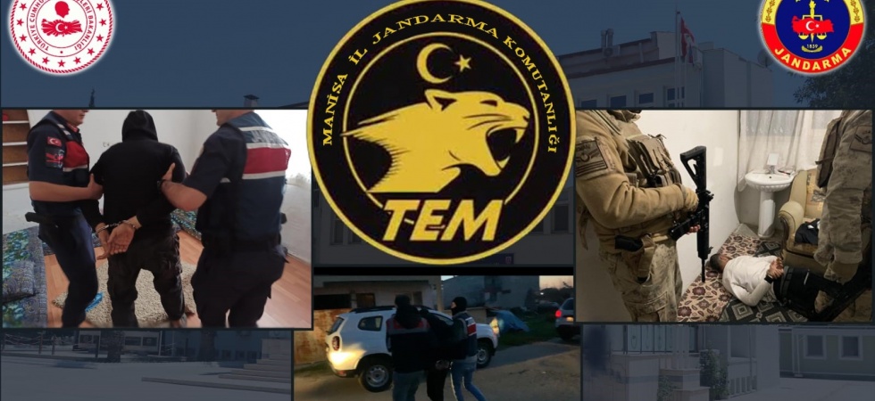 Manisa’da PKK/KCK operasyonları devam ediyor