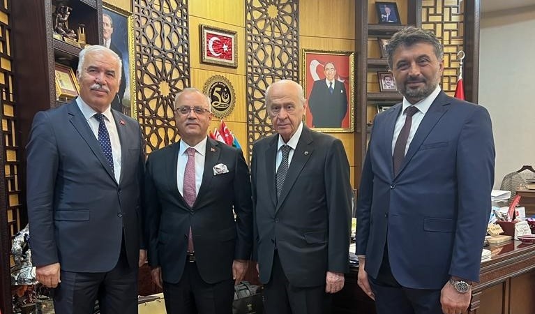 Başkan Kayda, Devlet Bahçeli’yi ziyaret etti