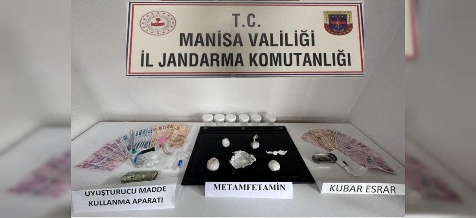 Uşak’tan Salihli’ye uyuşturucu sevkiyatına jandarma engeli