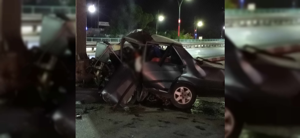 Güreşçilerin olduğu otomobil kaza yaptı: 4 ölü 1 ağır yaralı