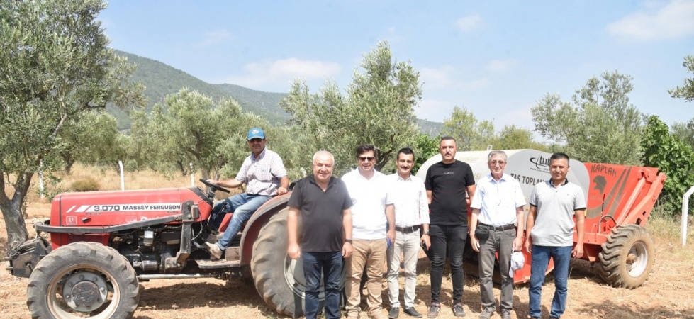 Kırkağaç’ta taşlı araziler tarlaya dönüyor