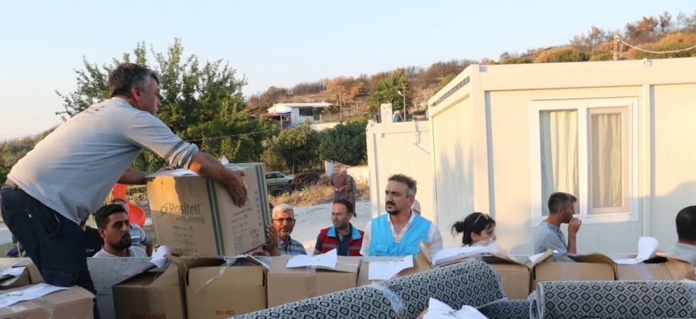 Manisa Büyükşehir Belediyesi orman yangınının yaralarını sarıyor