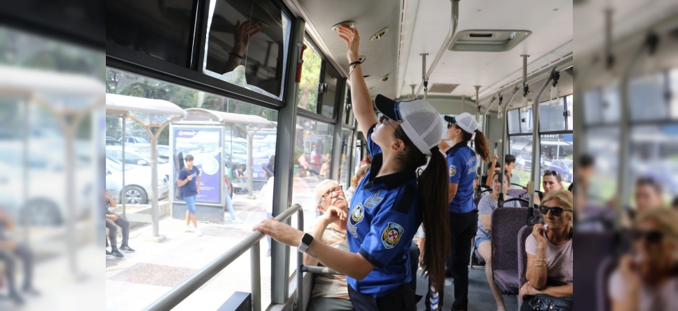 Manisa’da toplu taşımada klima denetimleri devam ediyor