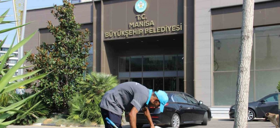 Manisa’da yürek ısıtan görüntü