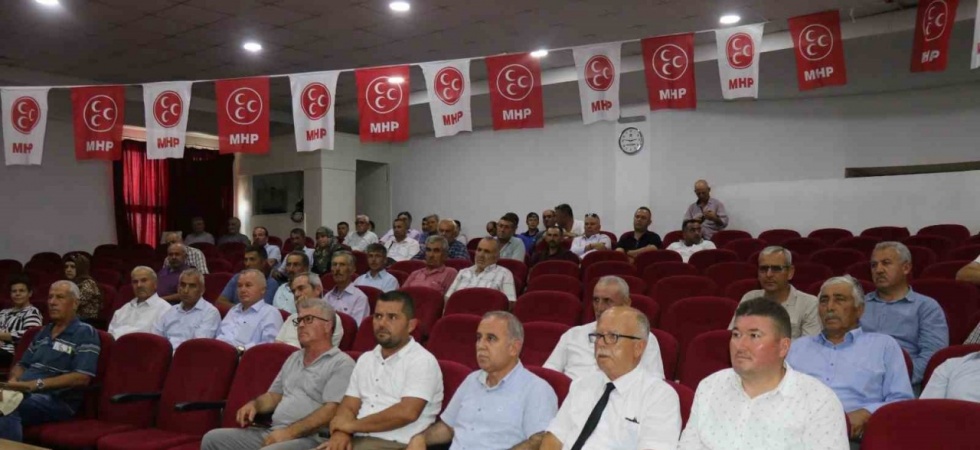 MHP Gördes’te Yonat’a güvenoyu