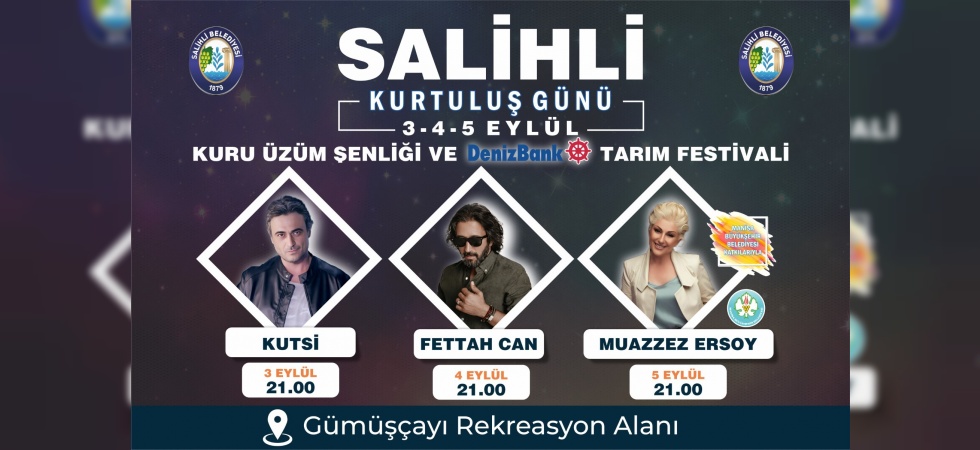 Salihli’de kurtuluş coşkusu ikiye katlanacak