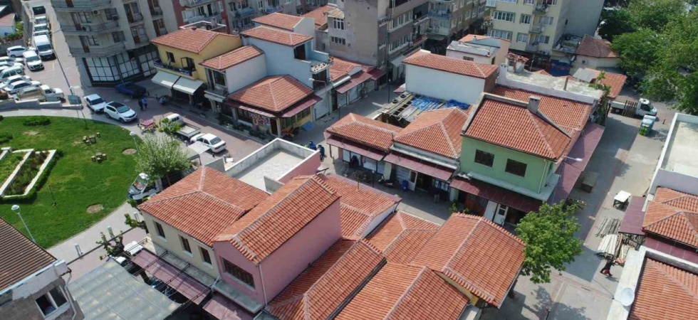 Sokak sağlıklaştırma projesi tamamlanıyor