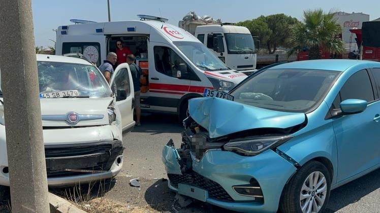 Turgutlu’da trafik kazası: 7 yaralı